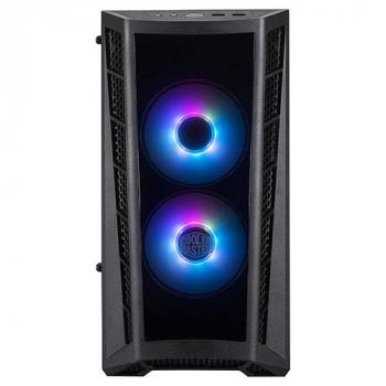 
Cooler Master MasterBox MB320L ARGB Micro-ATX with Dual ARGB Fans, DarkMirror Front Panel, Mesh Front Intake Vents, Tempered Glass Side Panel & ARGB Lighting System – [MB320L]