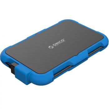 
ORICO 2.5-Inch Silica Gel Triple-Protection HDD Enclosure (Blue) 2739U3-BL