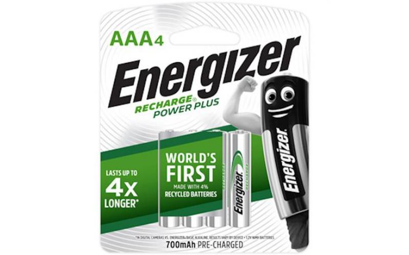 Energizer Recharge 700Mah AAA – 4 Pack