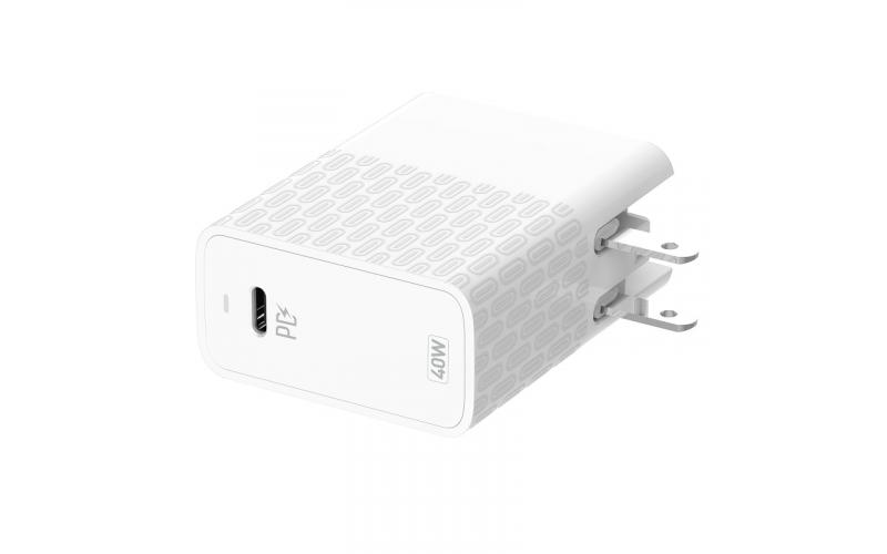 LDNIO QC4+ USB C Fast charging Wall Charger 40W USB PD With Lightning Cable \\ A1405C