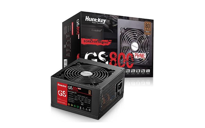 HntKey PC Power Supply PSU GS800 Prime (800 Watt, Active PFC, 80+ Bronze )