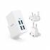 Anker PowerPort 4 Lite 4 Ports Wall Charger 8A 27W WHITE A2042L21