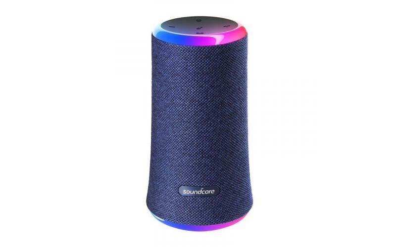 Anker Soundcore Flare 2 Bluetooth Speaker (IPX7 Waterproof // 360° Sound // 20W // Blue ) A3165H31