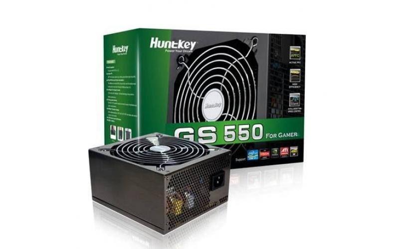 Huntkey GS550 switching Power Supply  500 Watt 80 PLUS White (HK550-36PP