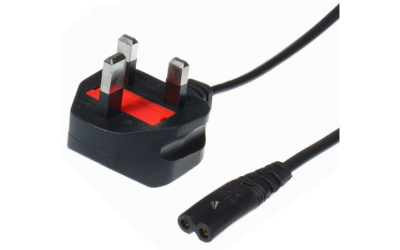 MK AC Power Cable Cord With Fuse For Laptop Charger