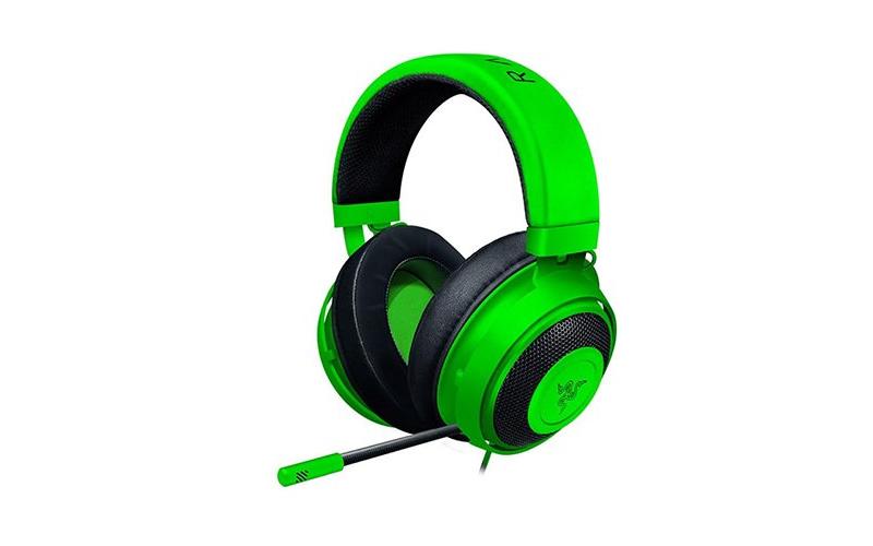 Razer KRAKEN Tournament Edition Gaming Headset with USB Audio Controller (GREEN)  RZ04-02051100-R3M1