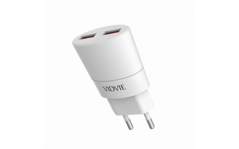 Vidvie Wall Charger,Dual Usb Fast Charger Ple 208,With Micro Usb Cable 2.1A