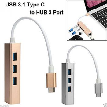 USB 3.1 to Type C 3Port Hub