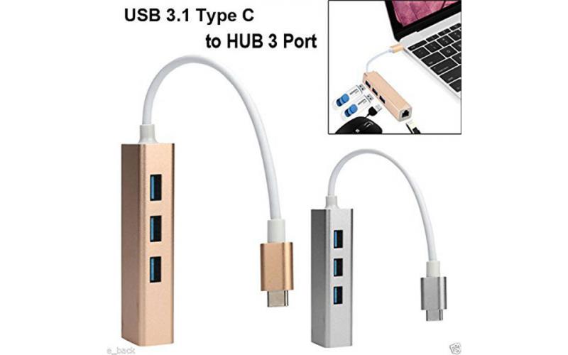 USB 3.1 to Type C 3Port Hub