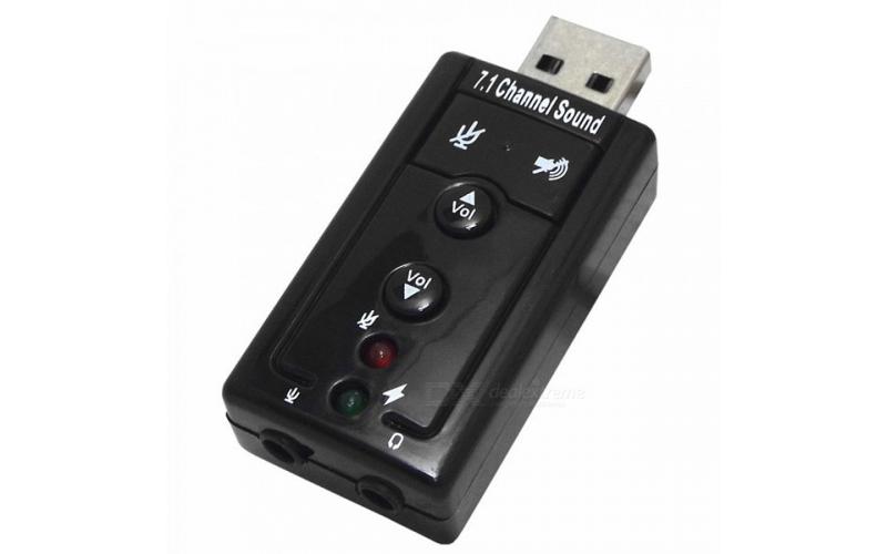 USB Virtual 7.1 Channel Sound Adapter