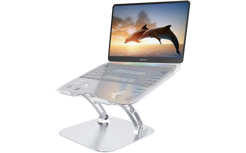 Laptop Stand, Adjustable Aluminum Laptop Riser,