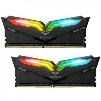 TEAMGROUP T-Force NIGHT HAWK RGB 16GB 2×8 3200MHZ DDR4 GAMING MEMORY