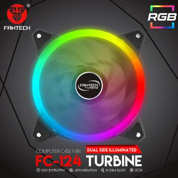 FANTECH FAN RGB FC124