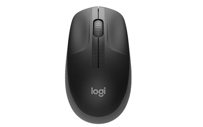 Logitech M190 WIRELESS MOUSE – CHARCOAL & GREY