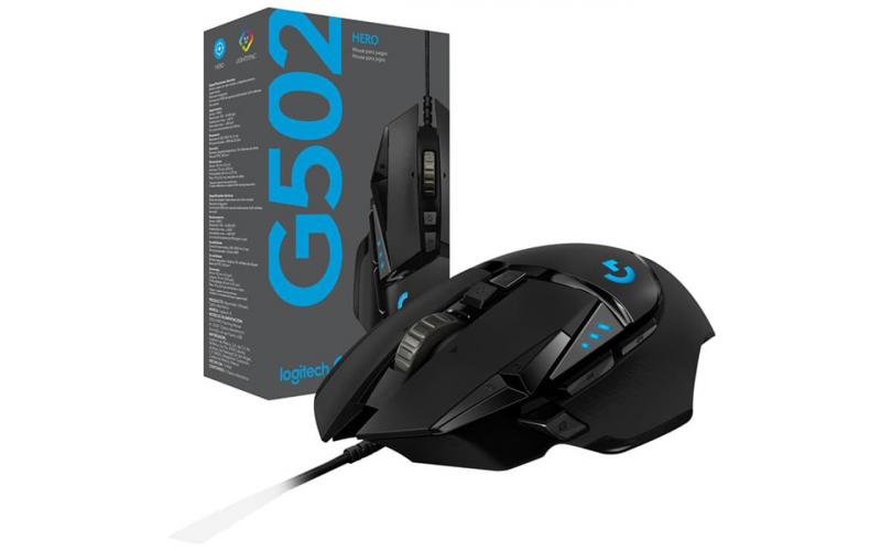 Logitech G502 HERO HIGH PERFORMANCE GAMING MOUSE