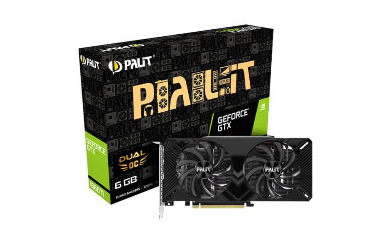 Palit GeForce® GTX 1660 Ti 6G Dual OC