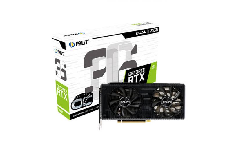 Palit GeForce RTX™ 3060 Dual OC 12GB DDR6