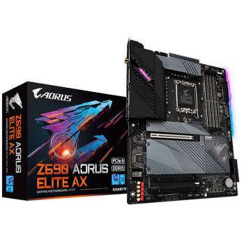 GIGABYTE Z690 AORUS ELITE AX DDR5 WIFI & BLUETOOTH Motherboard