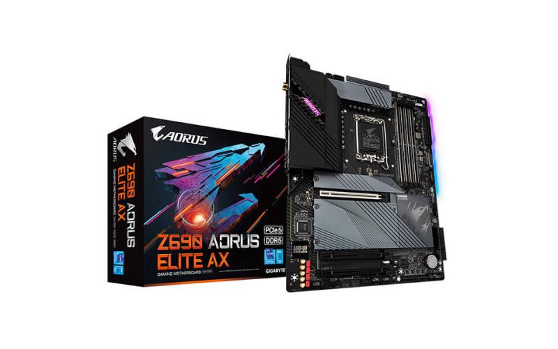 GIGABYTE Z690 AORUS ELITE AX DDR5 WIFI & BLUETOOTH Motherboard