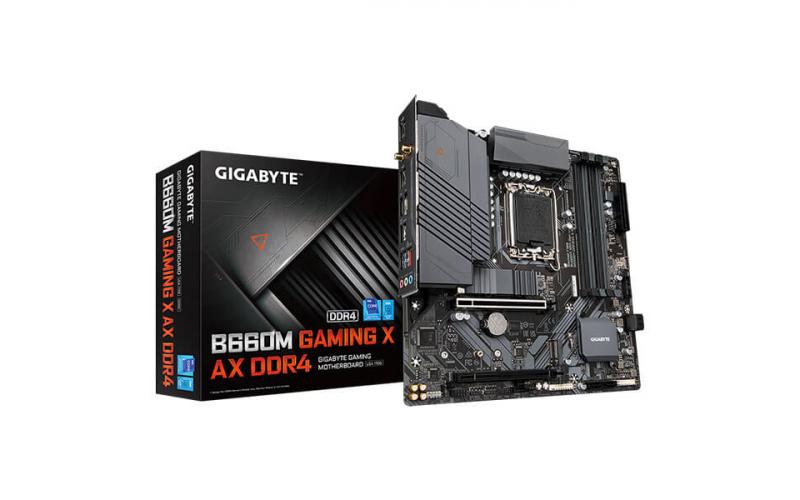 GIGABYTE B660M GAMING X AX DDR4 WIFI & BLUETOOTH Motherboard