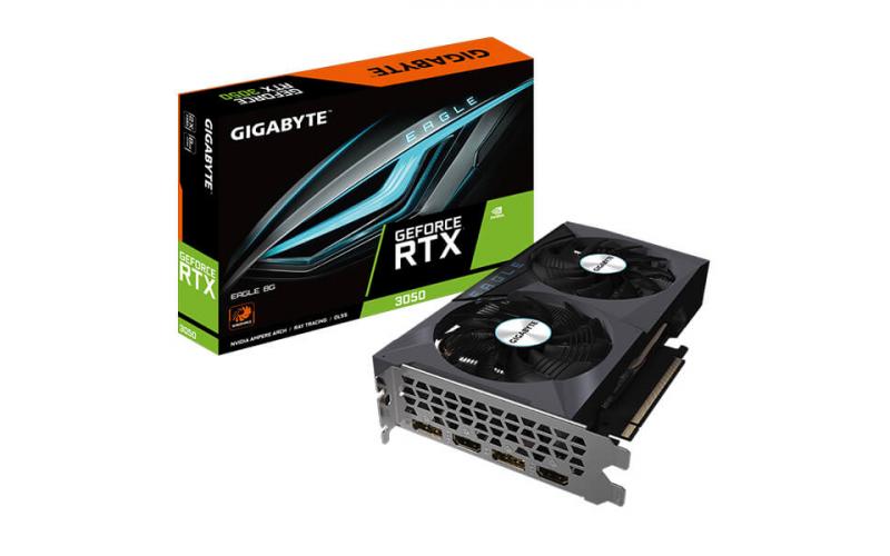 GIGABYTE GeForce RTX™ 3050 EAGLE OC 8G Graphic Card