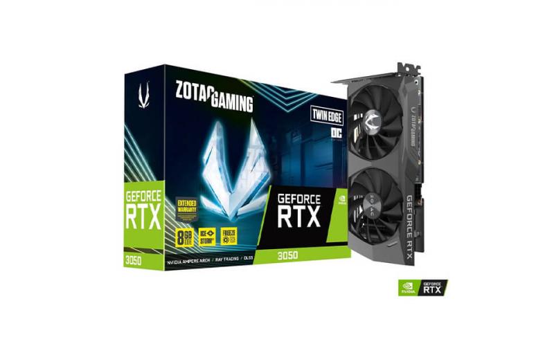 ZOTAC GAMING GeForce RTX 3050 8GB Twin Edge OC Graphic Card