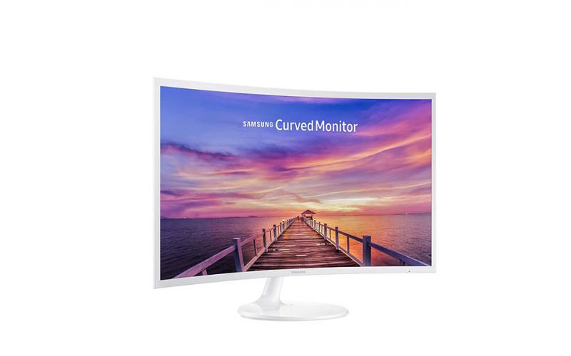 Samsung CF391 27″ Curved FHD Monitor White