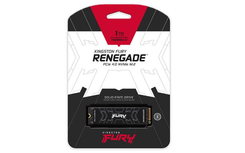 Kingston FURY Renegade 1TB PCIe 4.0 NVMe M.2 SSD