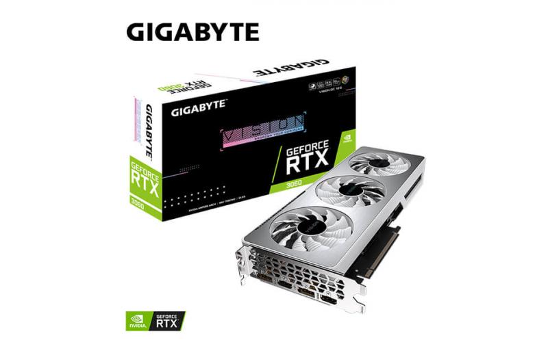GIGABYTE GeForce RTX 3060 Vision OC 12G Graphics Card
