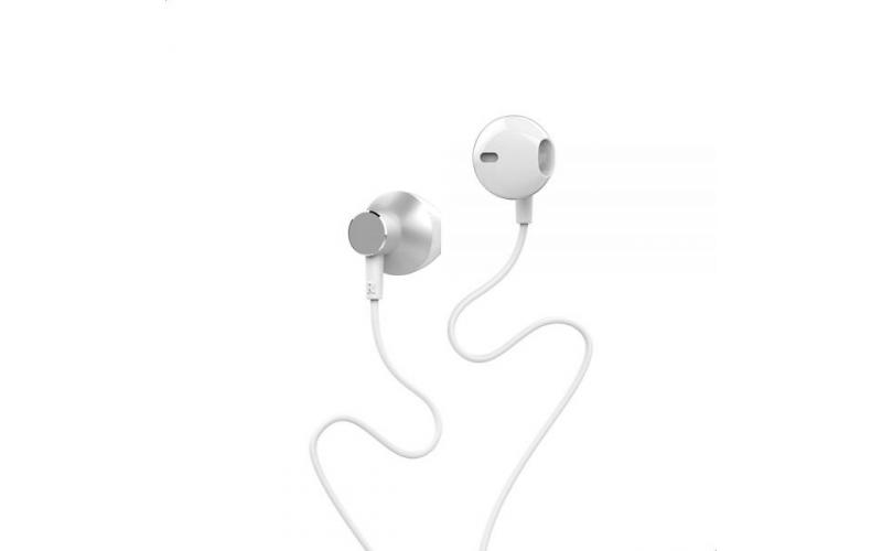 WK-DESIGN Y8-EARPHONE WIRED/WHITE APPLE EARSET COMPATIBLE
