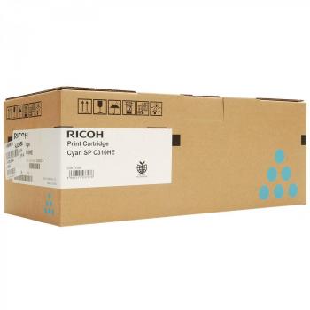 Ricoh 407641 (Type SPC310HA) Laser Toner Cartridge Cyan (Original)