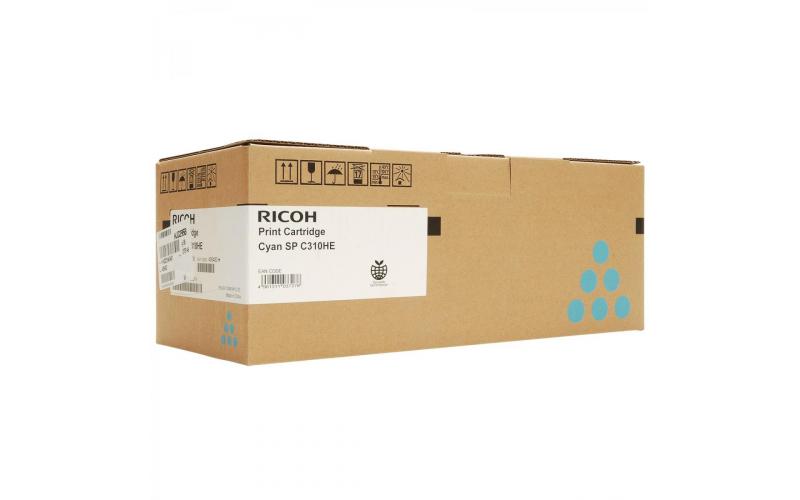 Ricoh 407641 (Type SPC310HA) Laser Toner Cartridge Cyan (Original)