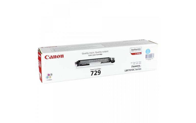 Canon Toner Cartridge, Cyan EP-729C (Original)