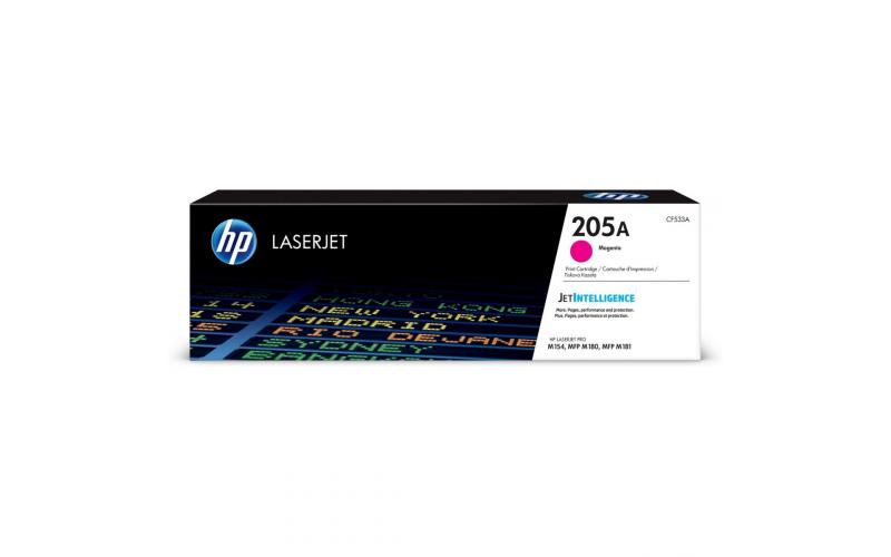 HP CF533A (HP 205A) Laser Toner Cartridge Magenta (Original)