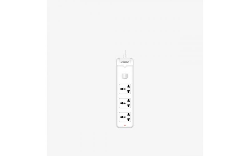 Lincomn LC-PS301 Power Strip 3 Port + 1.5m