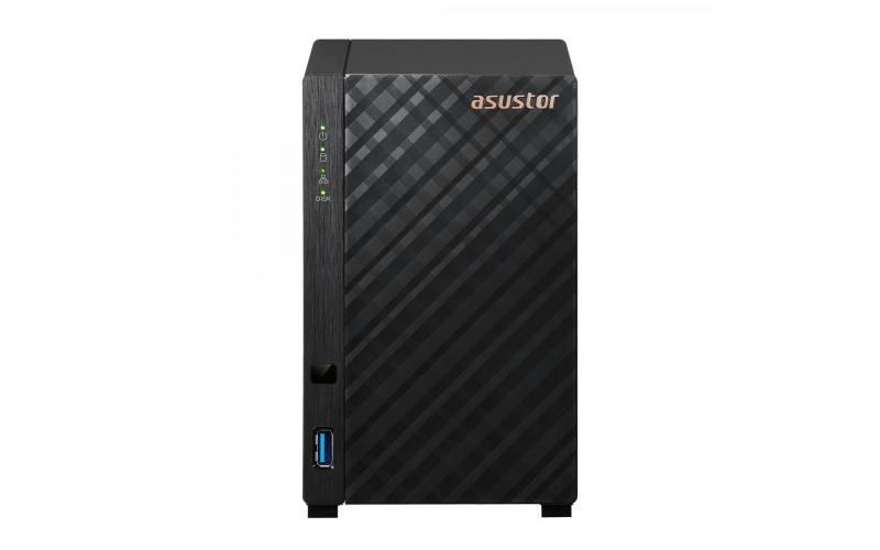 Asustor AS1102T  2 bay NAS Tower Realtek RTD1296 1GB DDR4 1 port LAN 2.5G compatible with Expansion Unit