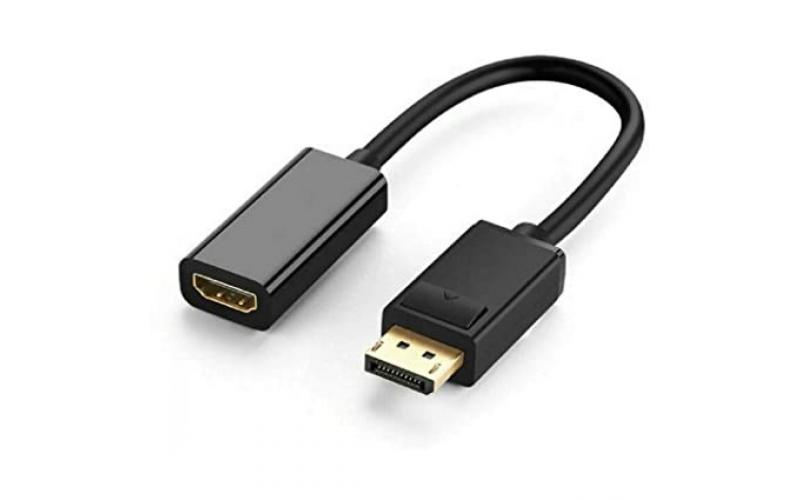 CONVERTER CABLE DTECH DISPLAY PORT MALE TO HDMI FEMALE