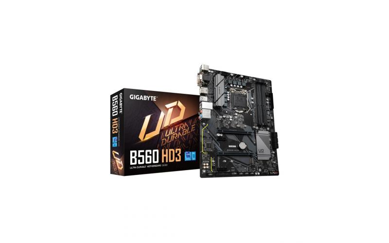 Intel® B560 Ultra Durable Motherboard with Direct 6+2 Phases Digital VRM, Full PCIe 4.0* Design, PCIe 4.0 M.2, GIGABYTE 8118 Gaming LAN, RGB FUSION 2.0, Q-Flash Plus