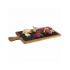 Store & More Serving Wood Board With Slate Tray