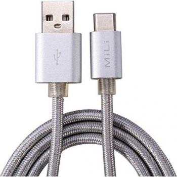 MiLi USB-C Cable (1M) Silver