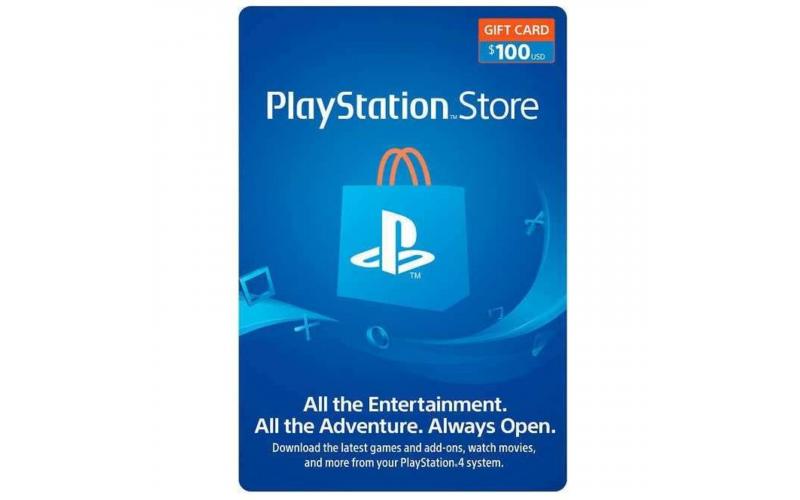 PlayStation Store Gift Card (Digital) US 100$
