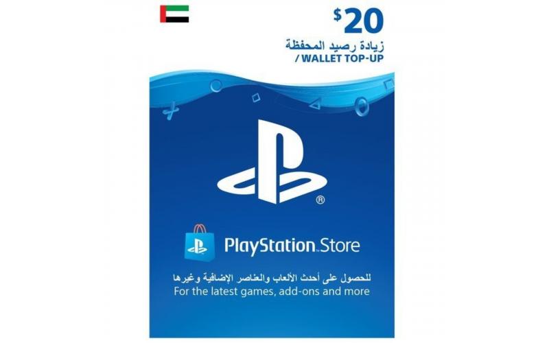 PlayStation Store Gift Card (Digital) UAE 20$