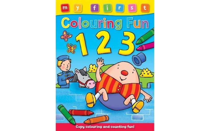 My First Colouring Fun 123