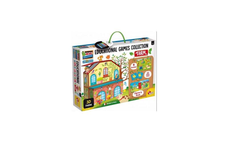 Lisciani Educational Games Collection - Farm