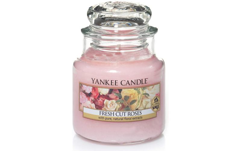 Yankee Candle Small Jar Candle Fresh Cut Rose