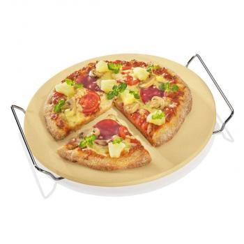 Pizza Stone with Stand Dia 30cm