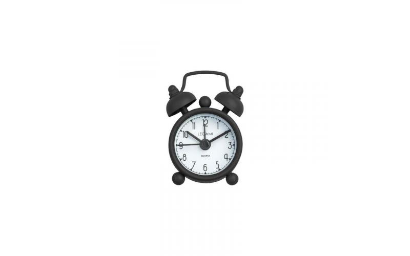 Legami Mini Alarm Clock Black