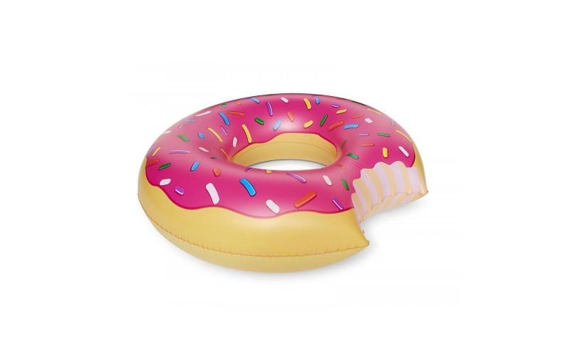 Big Mouth Strawberry Donut Pool Float