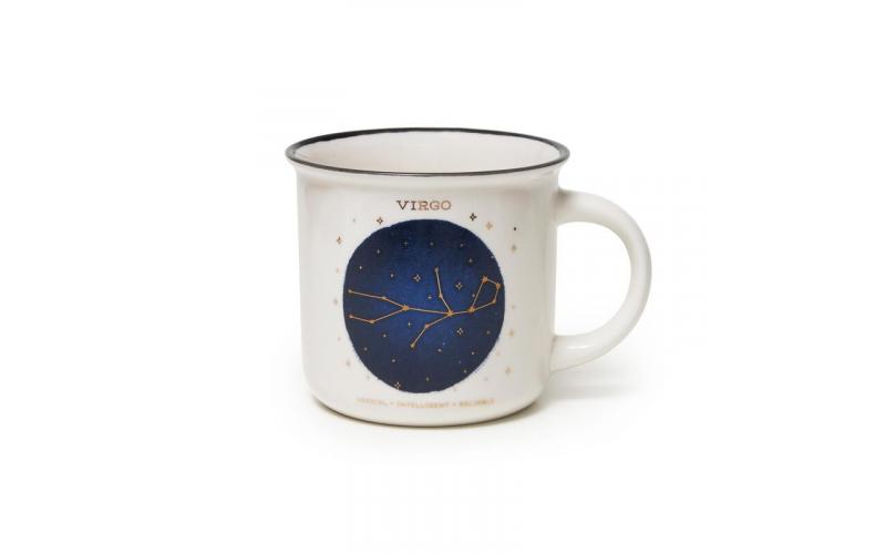 Legami Count Your Lucky Stars Porcelain Mug, Virgo
