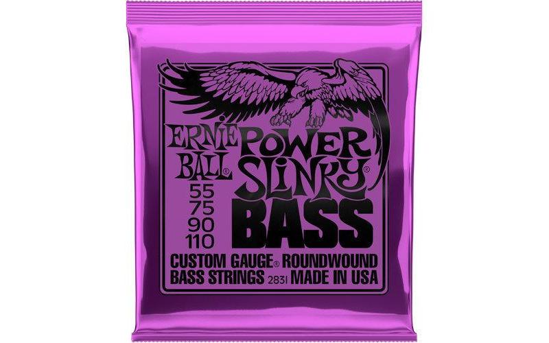 Ernie Ball 2831 Power Slinky Nickel Wound Bass Set 55 110